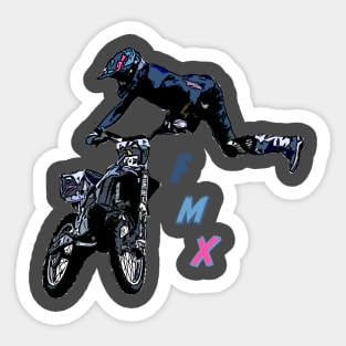 motocross freestyle Sticker